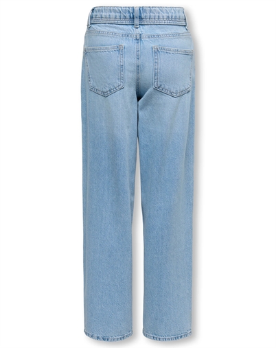 Kids Only - KOGGianna Straight Denim Jeans - Light Blue Denim
